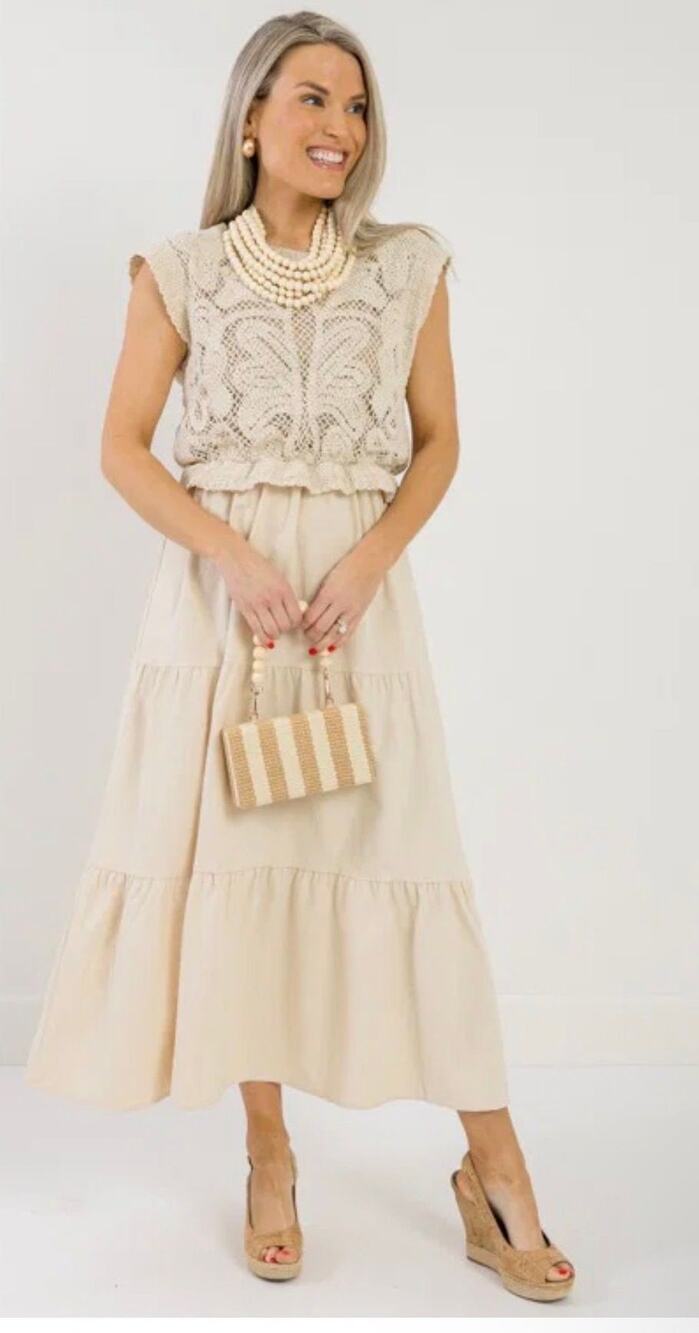 Polagram Knit Top Dress